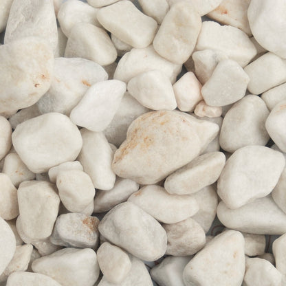 White Pebbles 20-40mm | Gardenscapedirect